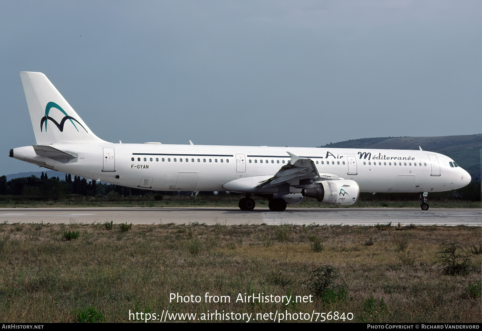 Aircraft Photo of F-GYAN | Airbus A321-111 | Air Méditerranée | AirHistory.net #756840