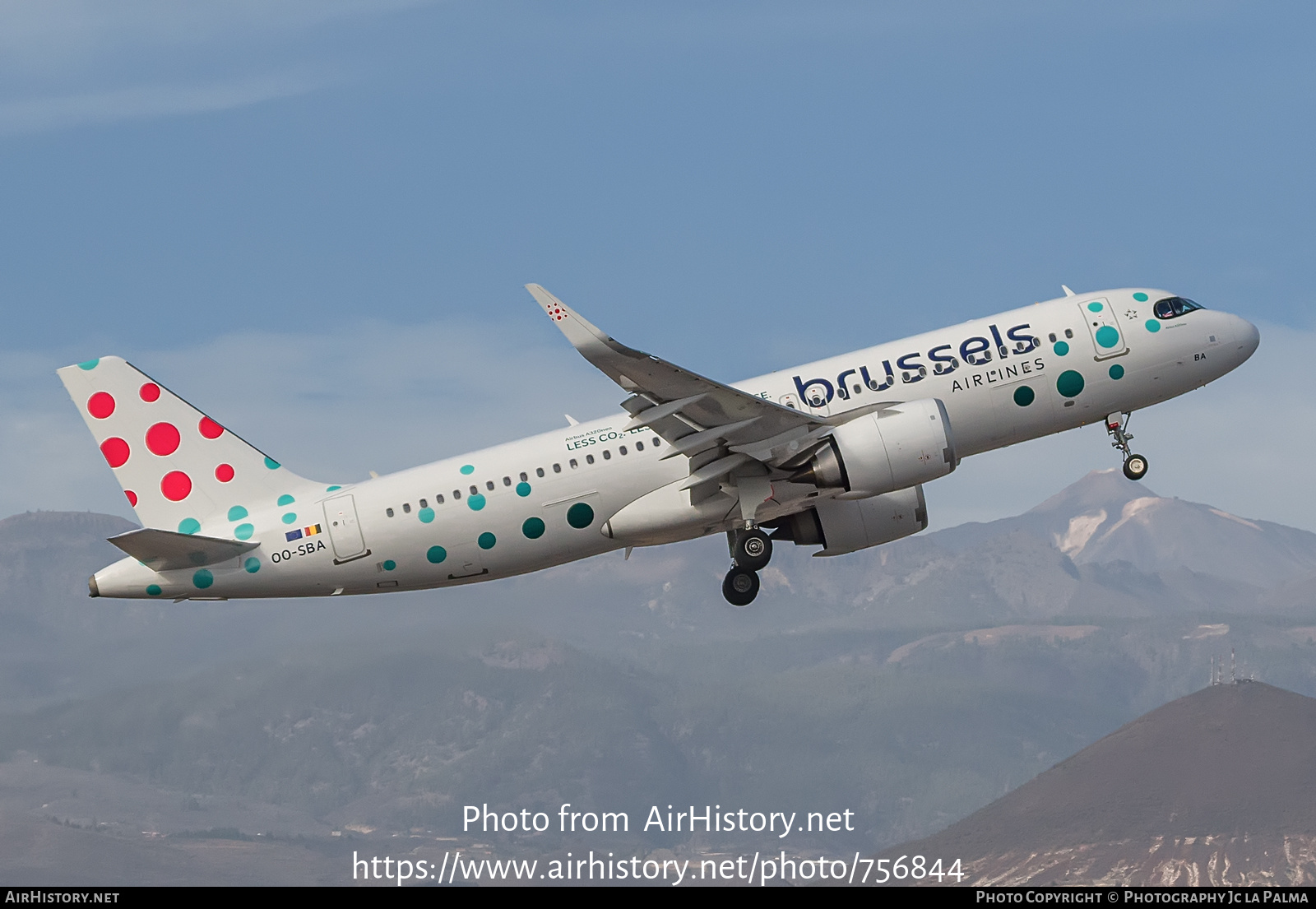 Aircraft Photo of OO-SBA | Airbus A320-251N | Brussels Airlines | AirHistory.net #756844