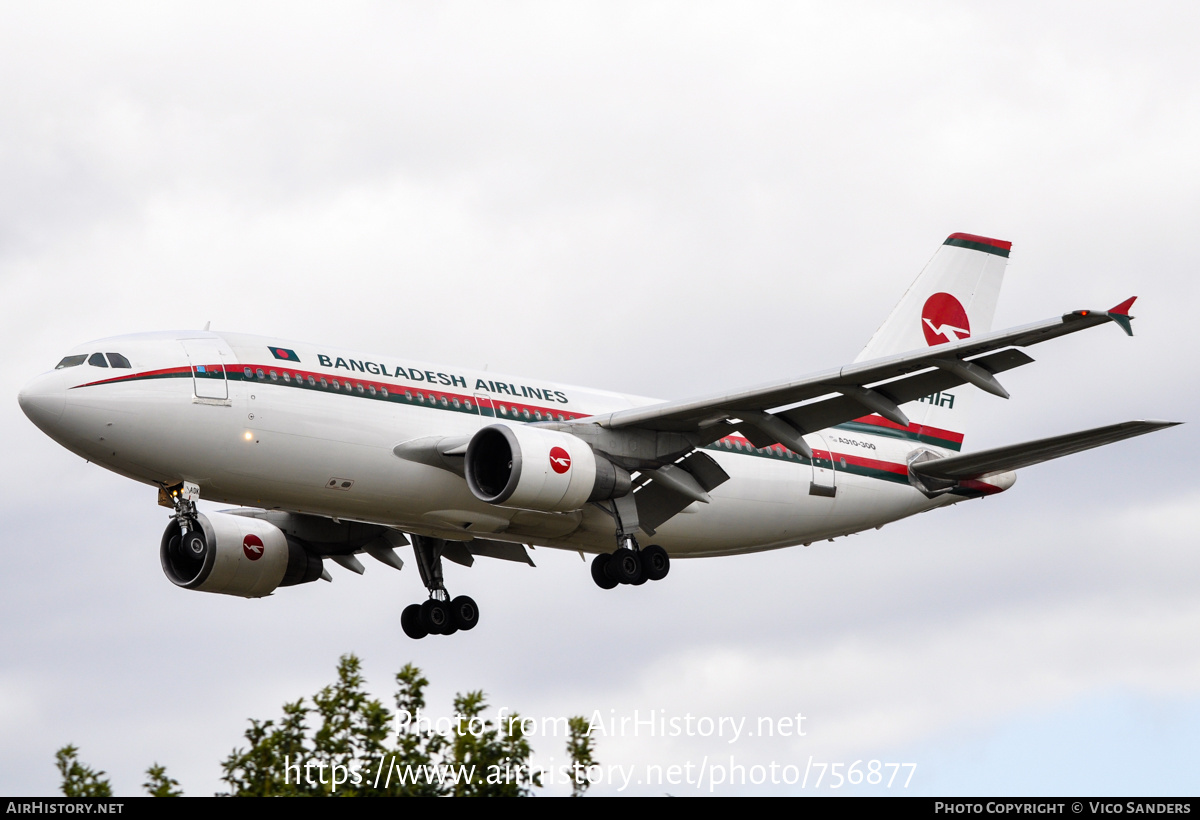 Aircraft Photo of S2-ADK | Airbus A310-324 | Biman Bangladesh Airlines | AirHistory.net #756877