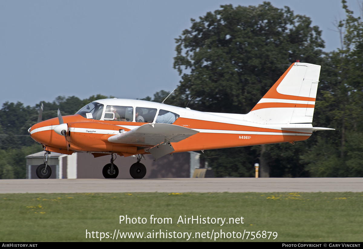 Aircraft Photo of N4961P | Piper PA-23-235 Apache 235 | AirHistory.net #756879