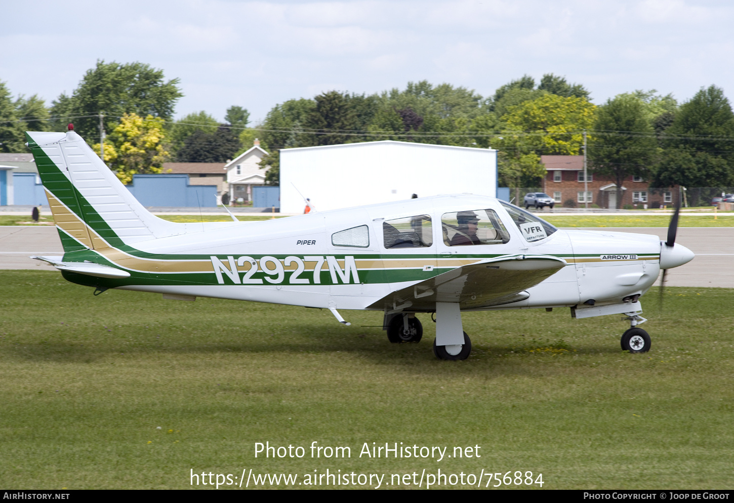 Aircraft Photo of N2927M | Piper PA-28R-201 Arrow III | AirHistory.net #756884