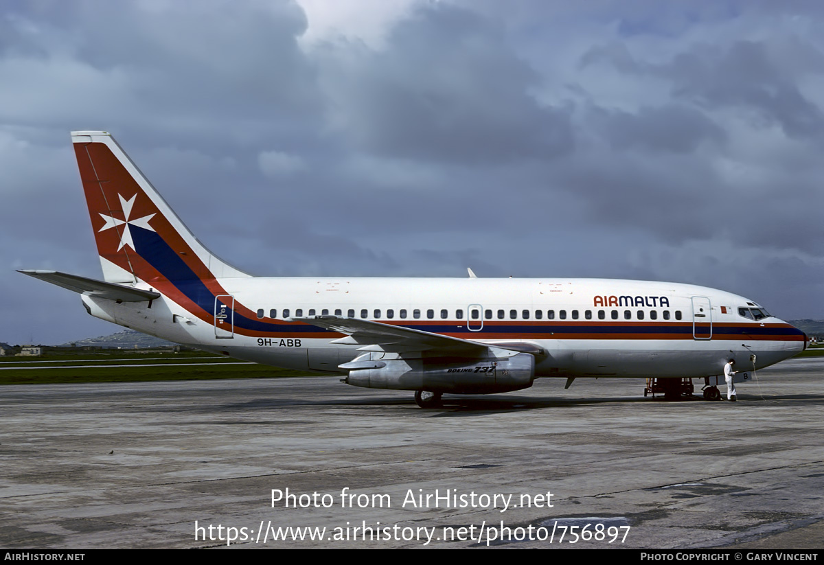 Aircraft Photo of 9H-ABB | Boeing 737-2Y5/Adv | Air Malta | AirHistory.net #756897