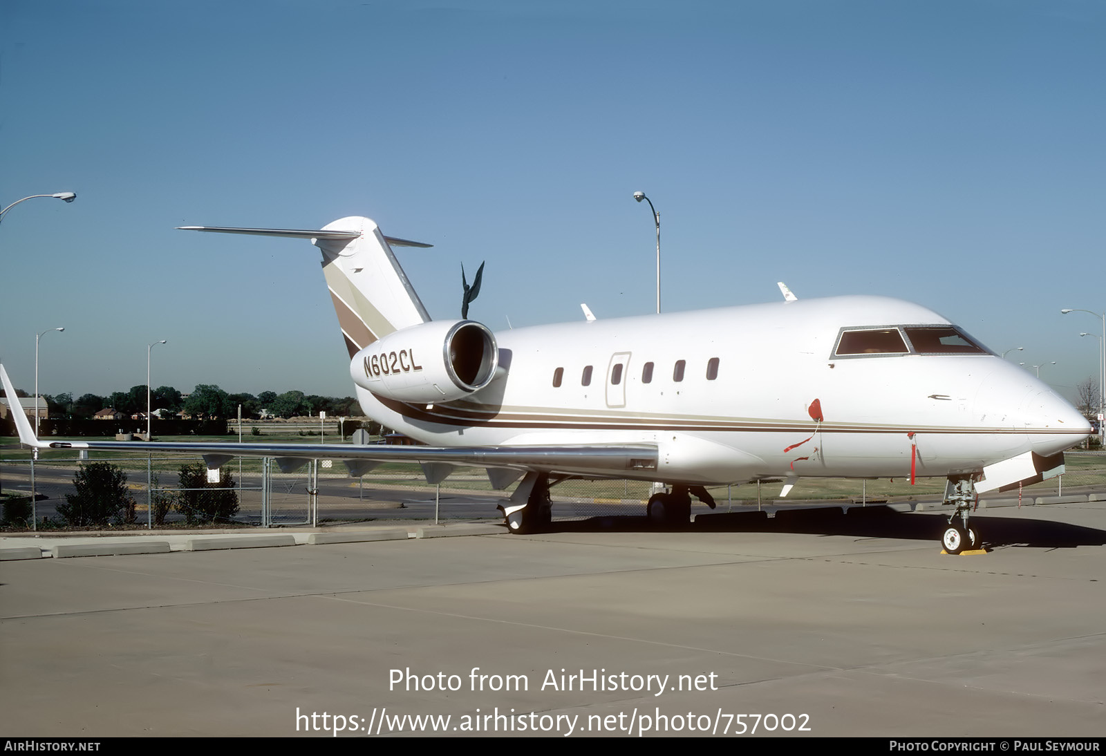 Aircraft Photo of N602CL | Canadair Challenger 600S (CL-600-1A11) | AirHistory.net #757002