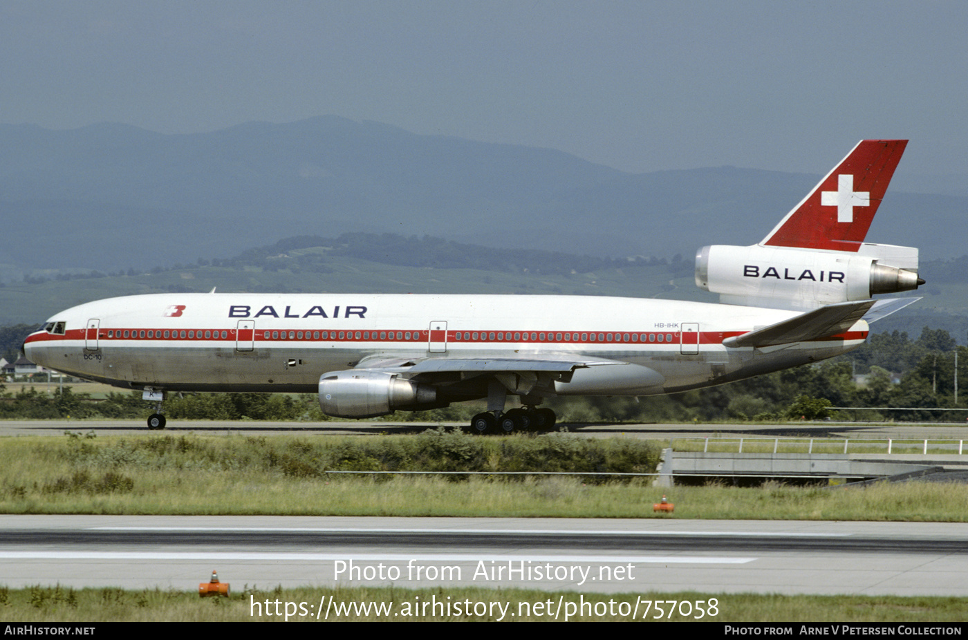 Aircraft Photo of HB-IHK | McDonnell Douglas DC-10-30 | Balair | AirHistory.net #757058