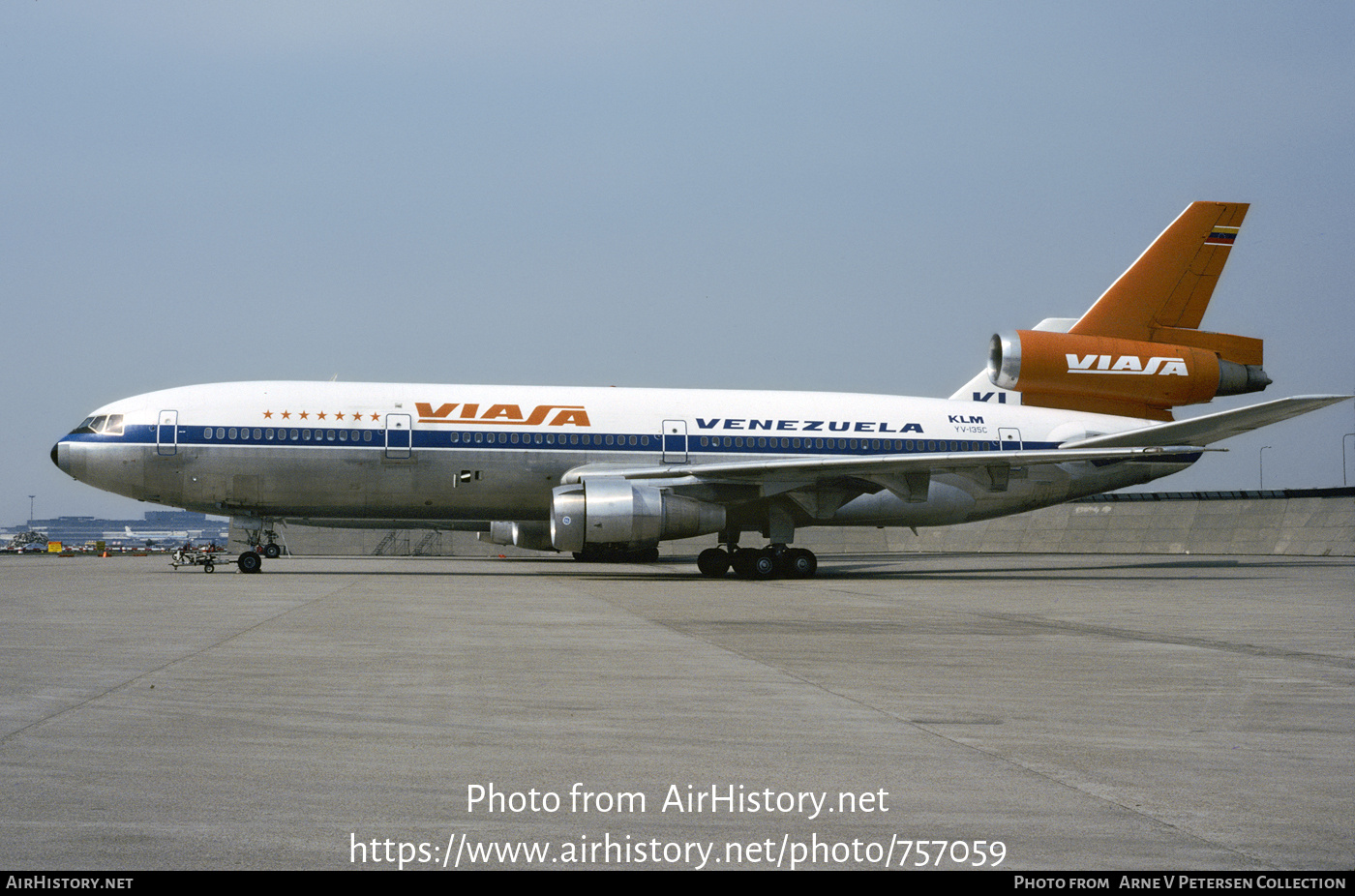 Aircraft Photo of YV-135C | McDonnell Douglas DC-10-30 | Viasa | AirHistory.net #757059