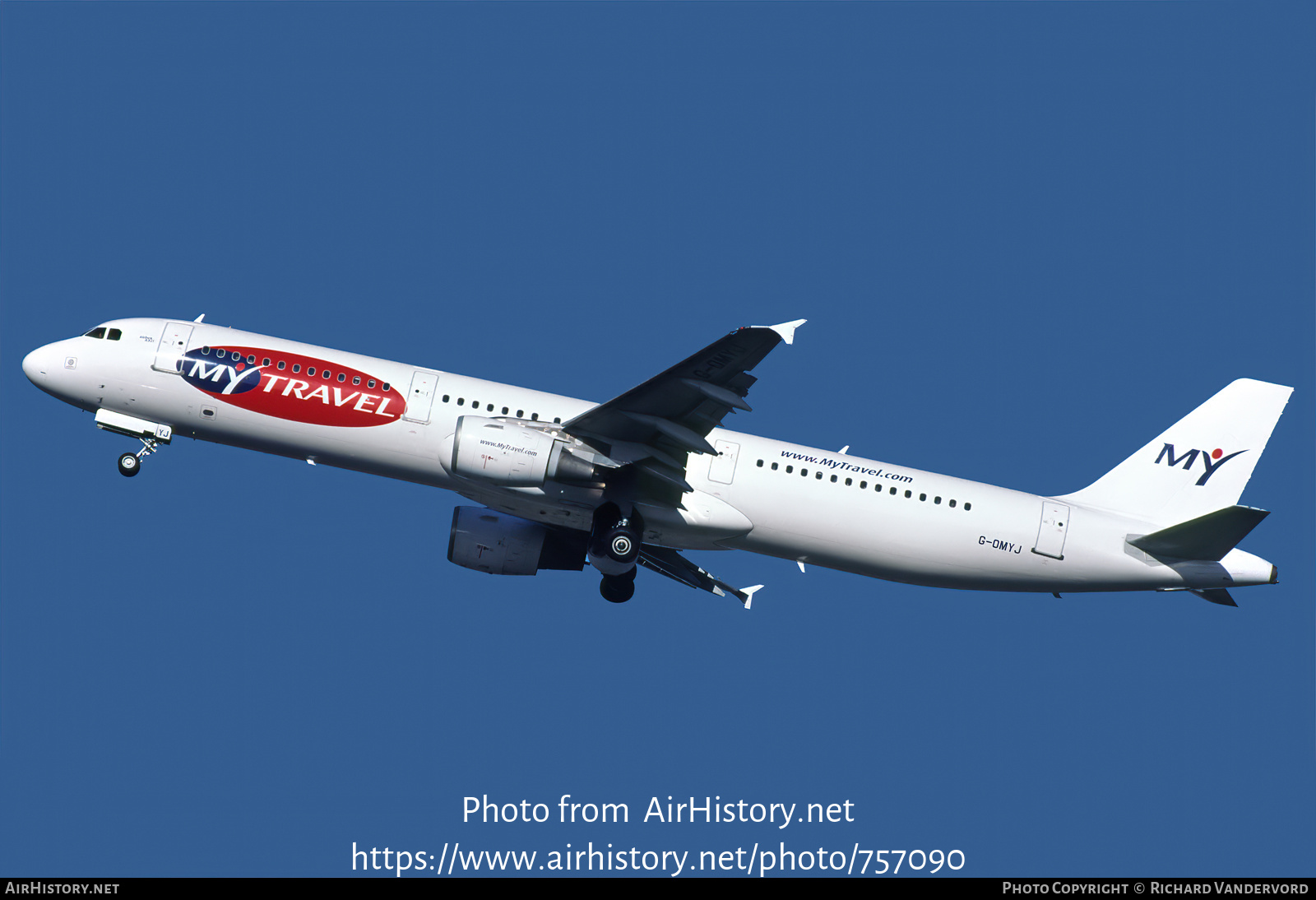 Aircraft Photo of G-OMYJ | Airbus A321-211 | MyTravel Airways | AirHistory.net #757090