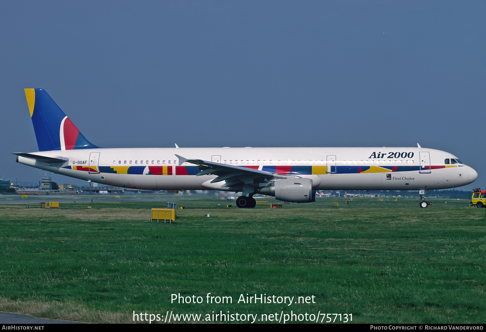 Aircraft Photo of G-OOAF | Airbus A321-211 | Air 2000 | AirHistory.net #757131