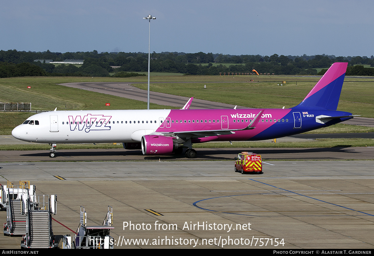 Aircraft Photo of G-WUKR | Airbus A321-271NX | Wizz Air | AirHistory.net #757154