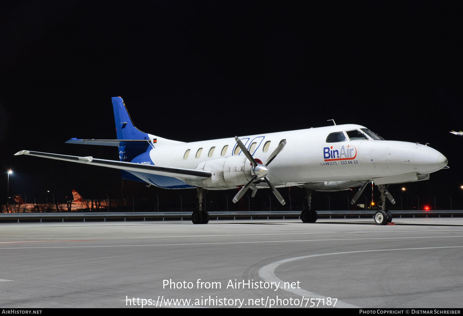 Aircraft Photo of D-CBIN | Fairchild Swearingen SA-227AT Merlin IVC | BinAir Aero Service | AirHistory.net #757187