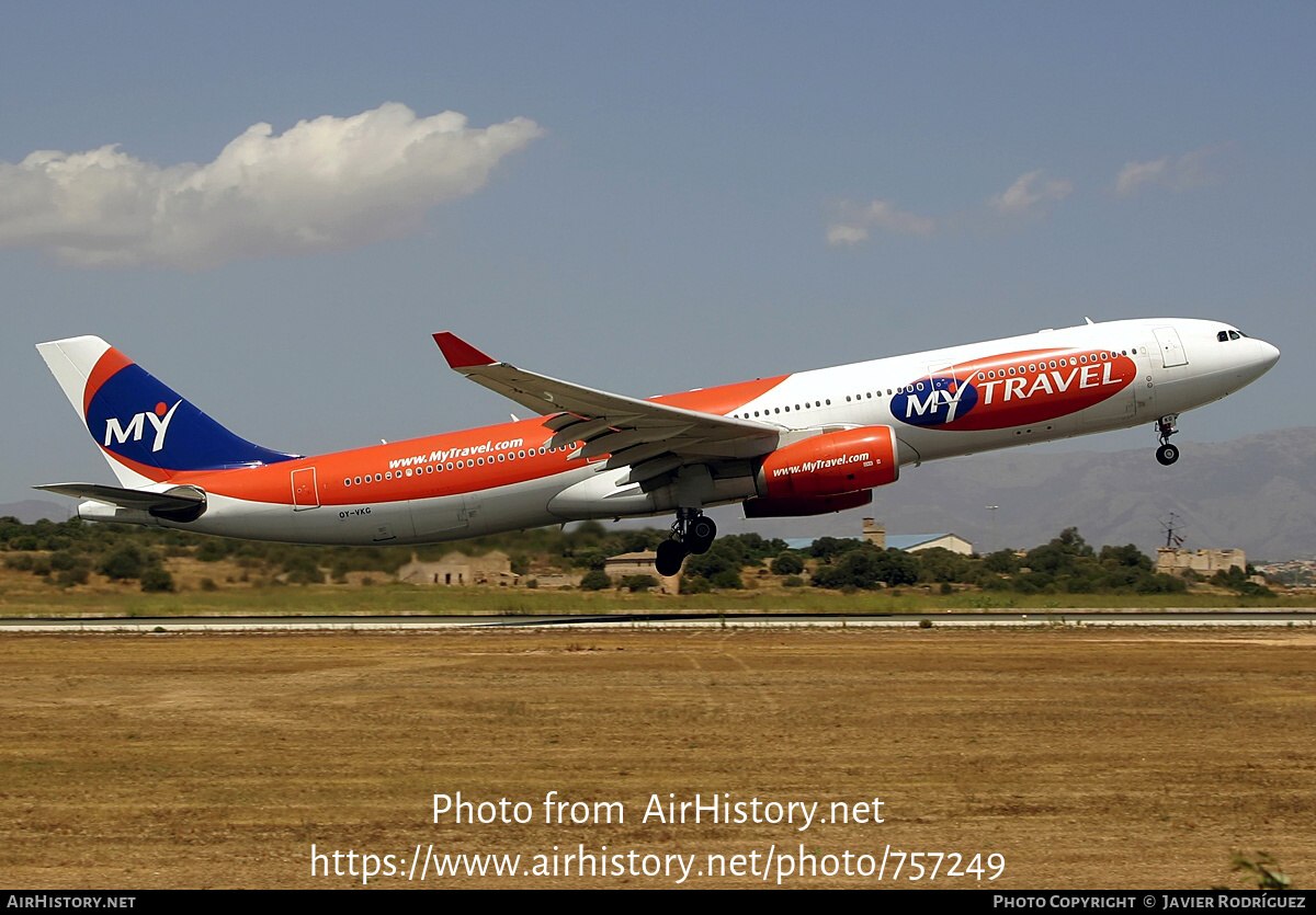 Aircraft Photo of OY-VKG | Airbus A330-343 | MyTravel Airways | AirHistory.net #757249