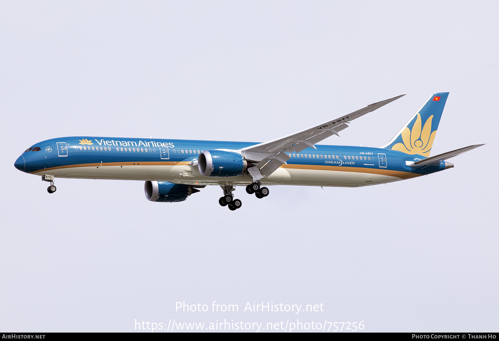 Aircraft Photo of VN-A877 | Boeing 787-10 Dreamliner | Vietnam Airlines | AirHistory.net #757256