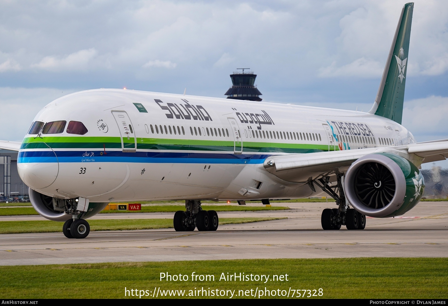 Aircraft Photo of HZ-AR33 | Boeing 787-10 Dreamliner | Saudia - Saudi Arabian Airlines | AirHistory.net #757328