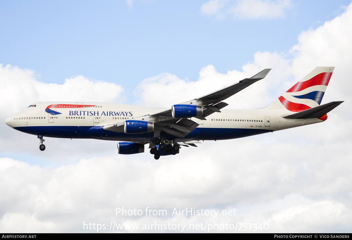 Aircraft Photo of G-CIVY | Boeing 747-436 | British Airways | AirHistory.net #757340