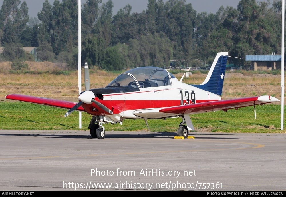 Aircraft Photo of 139 | Enaer T-35A Pillan (ECH-51) | Chile - Air Force | AirHistory.net #757361