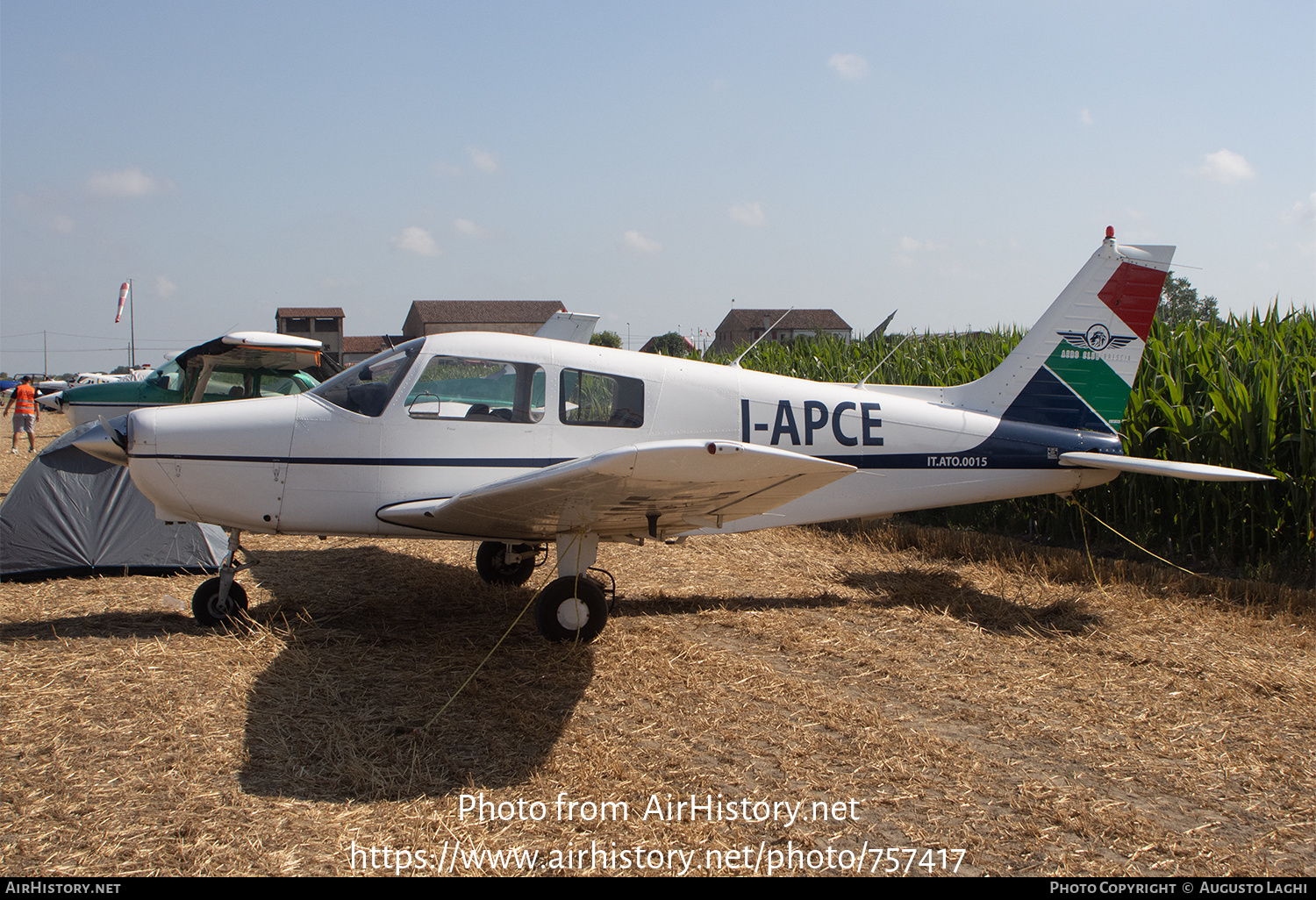 Aircraft Photo of I-APCE | Piper PA-28-161 Cadet | Aero Club Brescia | AirHistory.net #757417