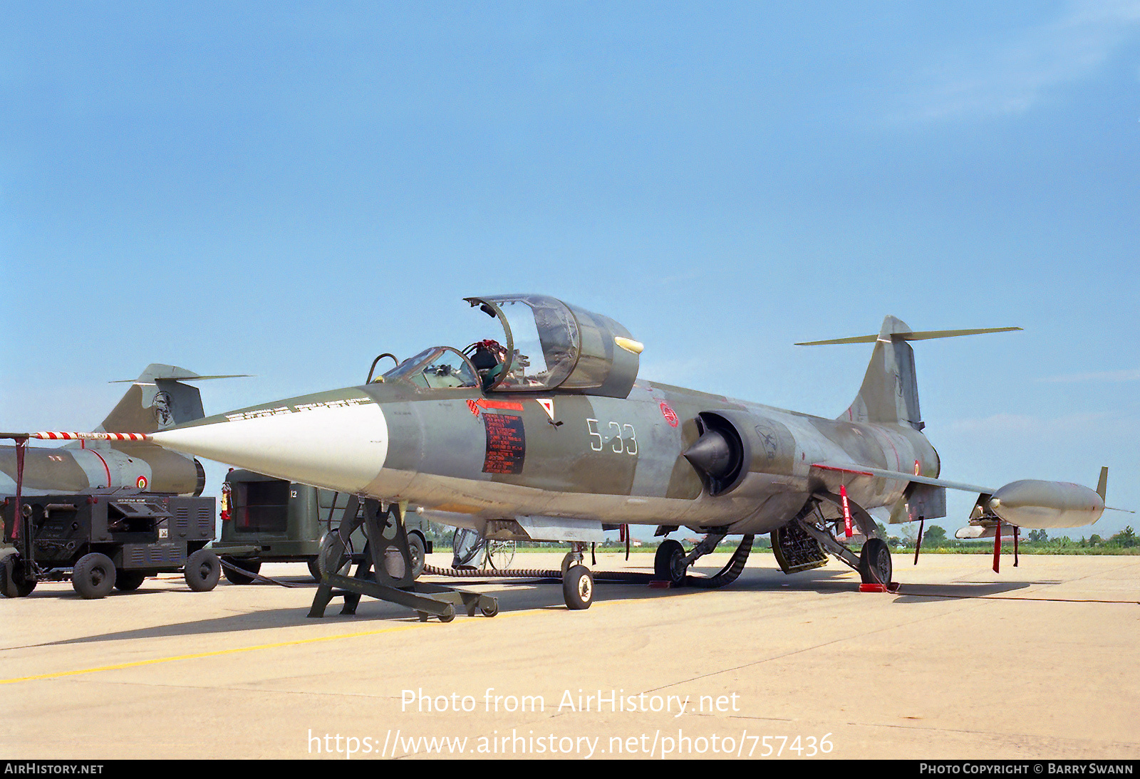 Aircraft Photo of MM6849 | Lockheed F-104S/ASA Starfighter | Italy - Air Force | AirHistory.net #757436