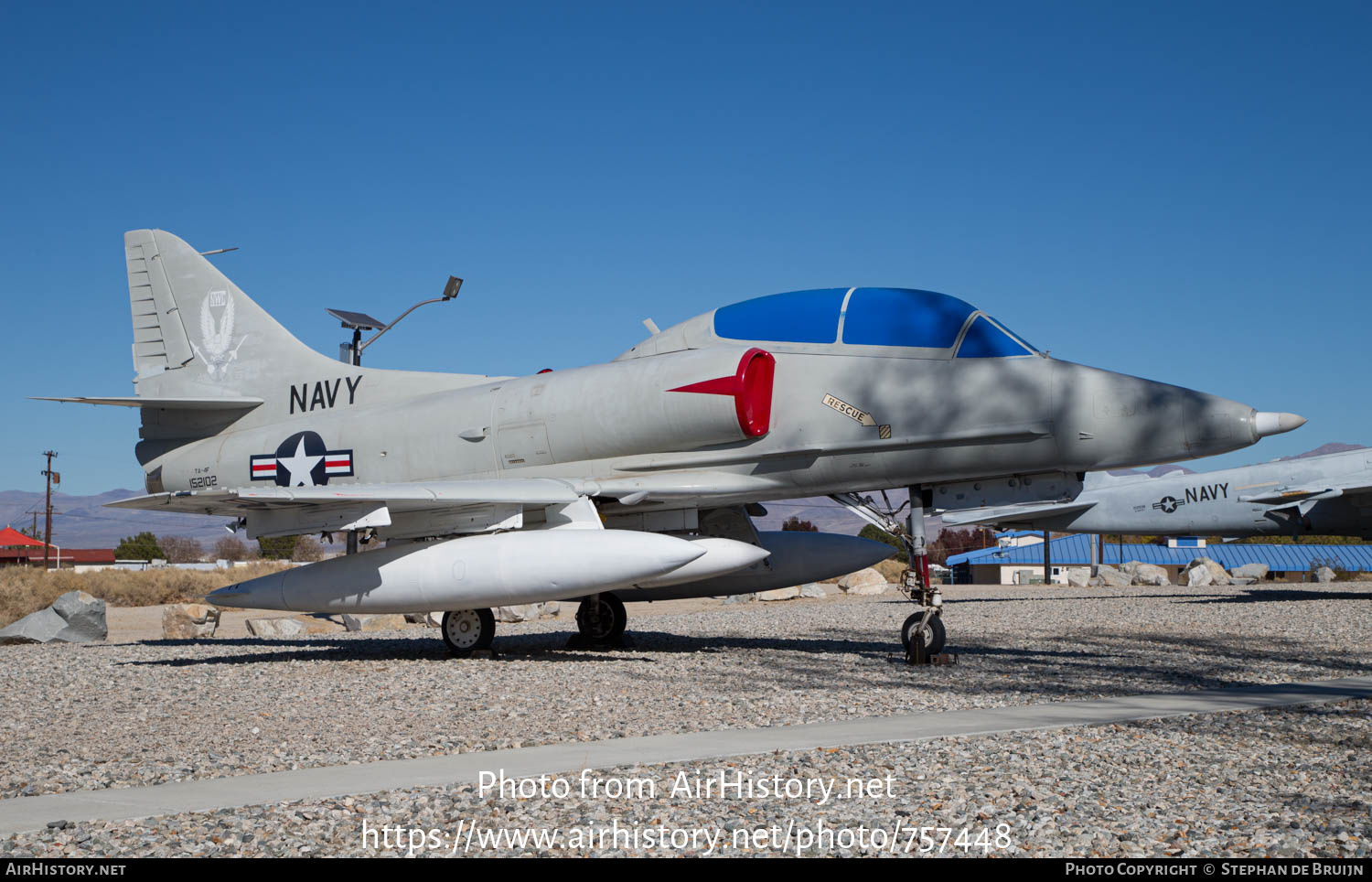 Aircraft Photo of 152102 | mcDonnell Douglas NTA-4F Skyhawk | USA - Marines | AirHistory.net #757448