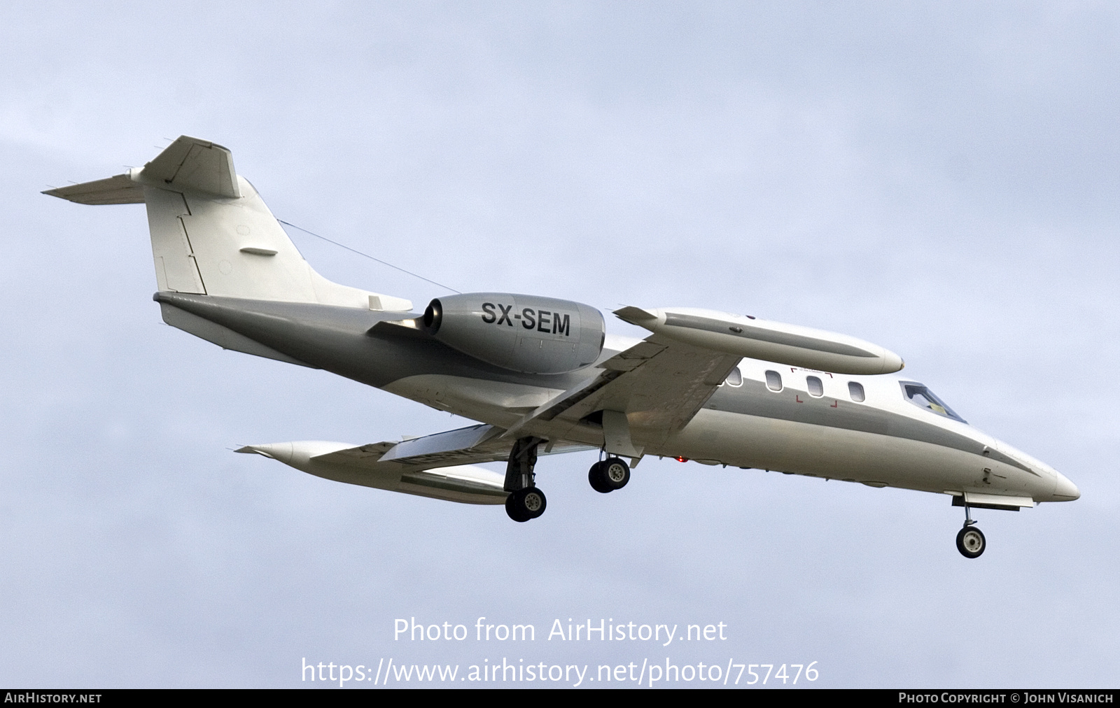 Aircraft Photo of SX-SEM | Gates Learjet 35A | AirHistory.net #757476