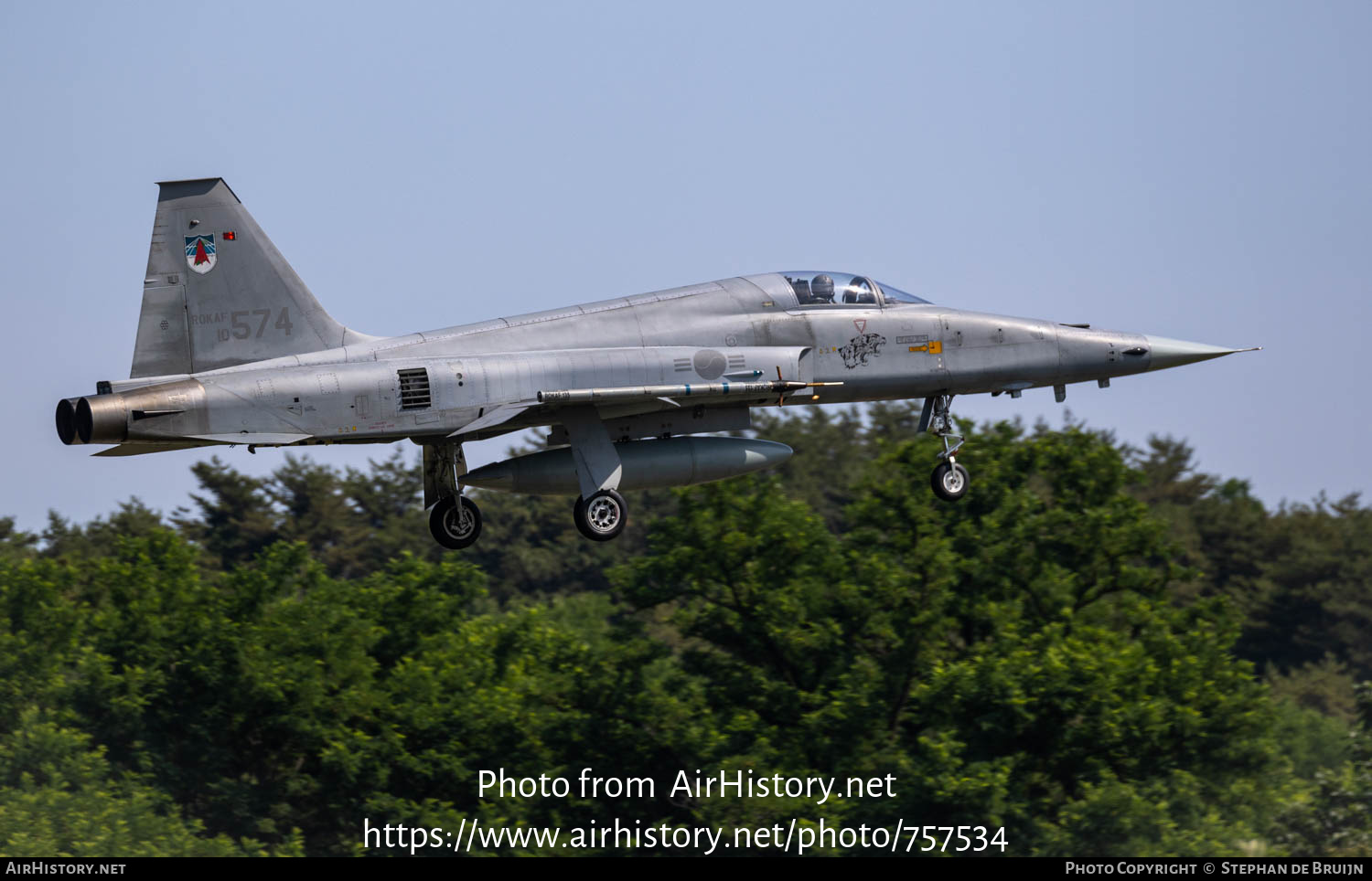 Aircraft Photo of 10-574 | Northrop KF-5E Jegongho | South Korea - Air Force | AirHistory.net #757534