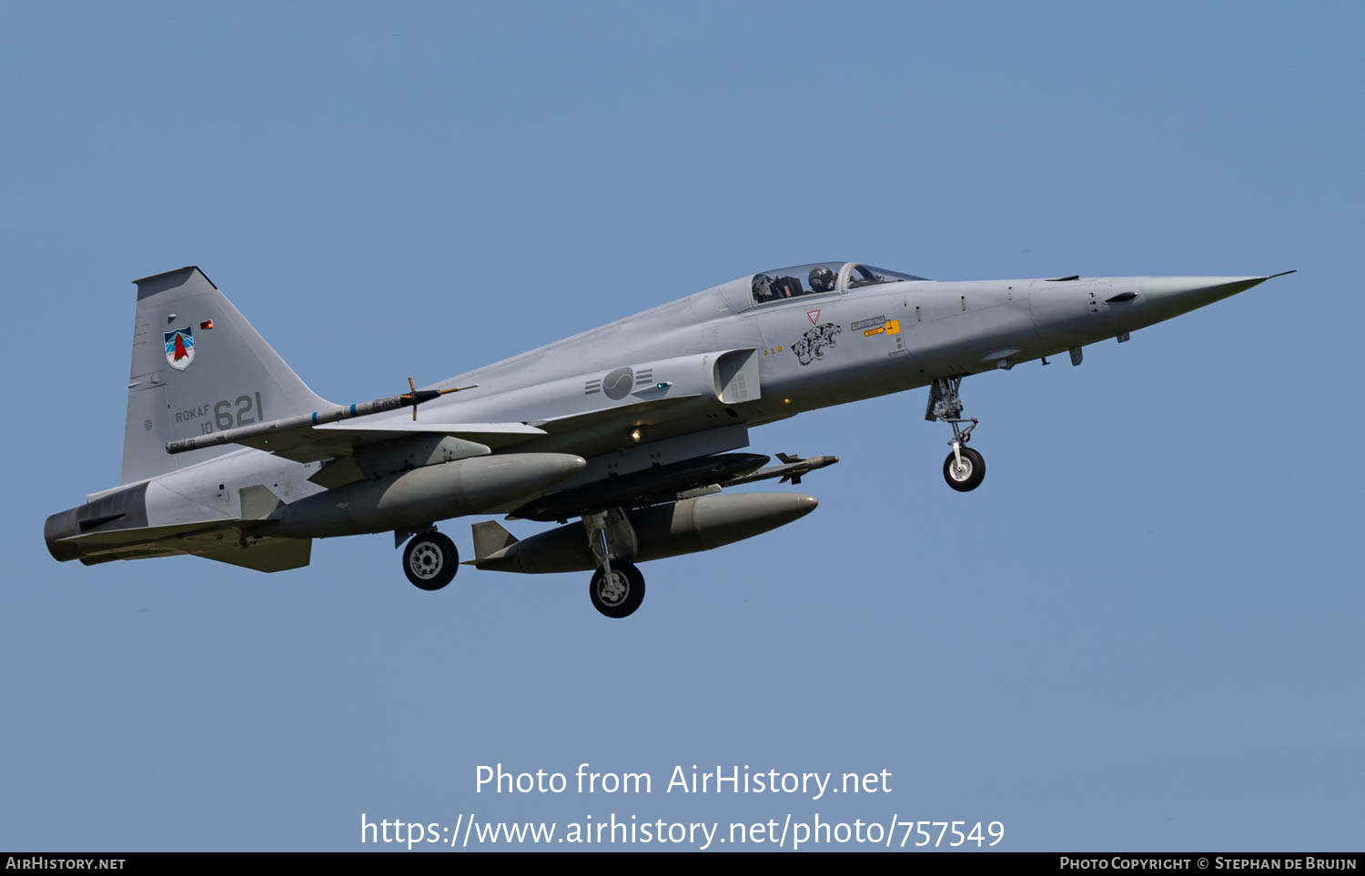 Aircraft Photo of 10-621 | Northrop KF-5E Jegongho | South Korea - Air Force | AirHistory.net #757549