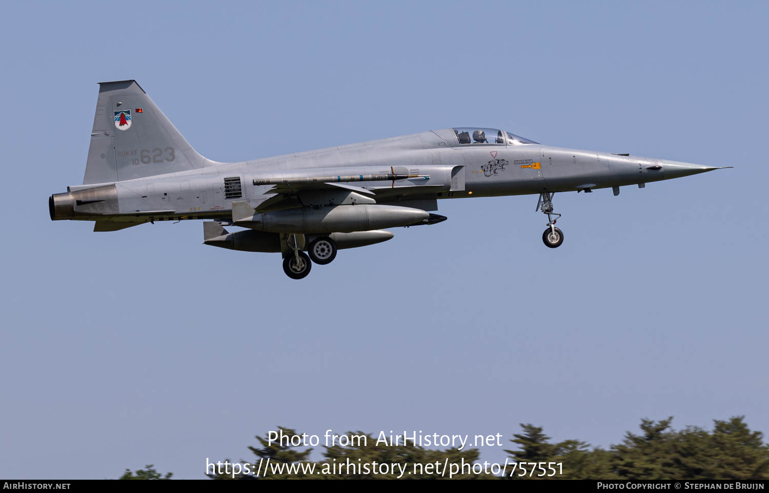 Aircraft Photo of 10-623 | Northrop KF-5E Jegongho | South Korea - Air Force | AirHistory.net #757551