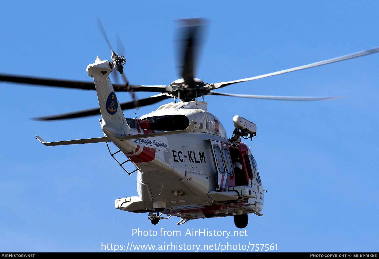 Aircraft Photo of EC-KLM | AgustaWestland AW-139 | Salvamento Marítimo | AirHistory.net #757561