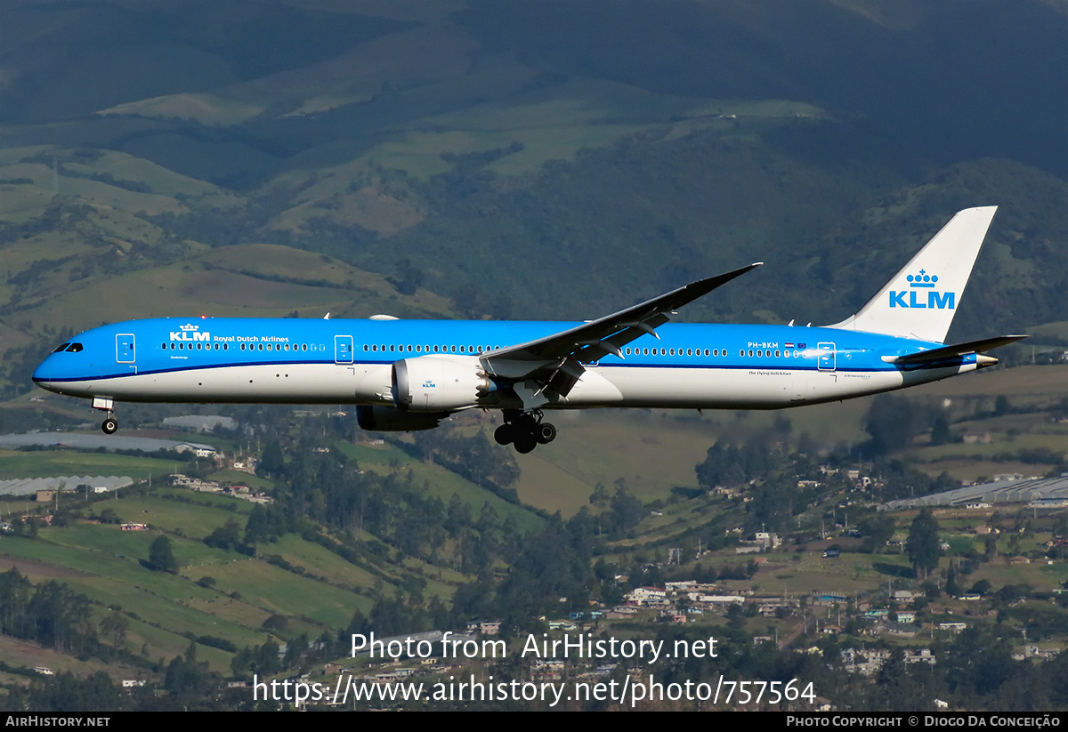 Aircraft Photo of PH-BKM | Boeing 787-10 Dreamliner | KLM - Royal Dutch Airlines | AirHistory.net #757564