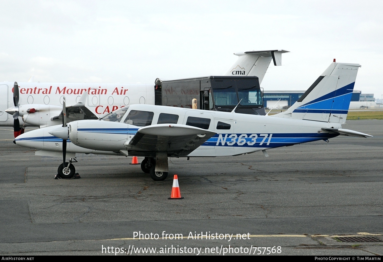 Aircraft Photo of N36371 | Piper PA-34-200T Seneca II | AirHistory.net #757568