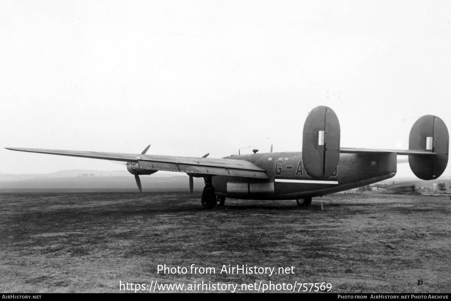 Aircraft Photo of G-AGCD | Consolidated LB-30B Liberator | BOAC - British Overseas Airways Corporation | AirHistory.net #757569