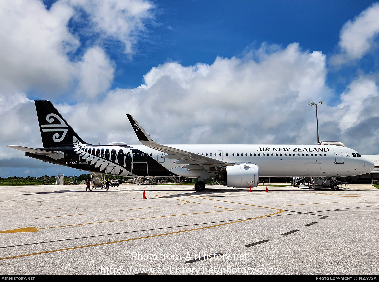 Aircraft Photo of ZK-NNG | Airbus A321-271NX | Air New Zealand | AirHistory.net #757572