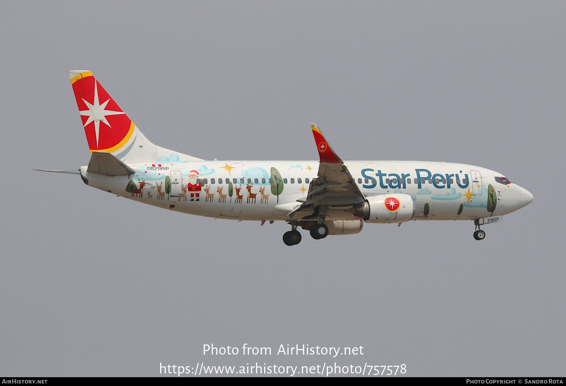 Aircraft Photo of OB2185P | Boeing 737-3H4 | Star Perú | AirHistory.net #757578