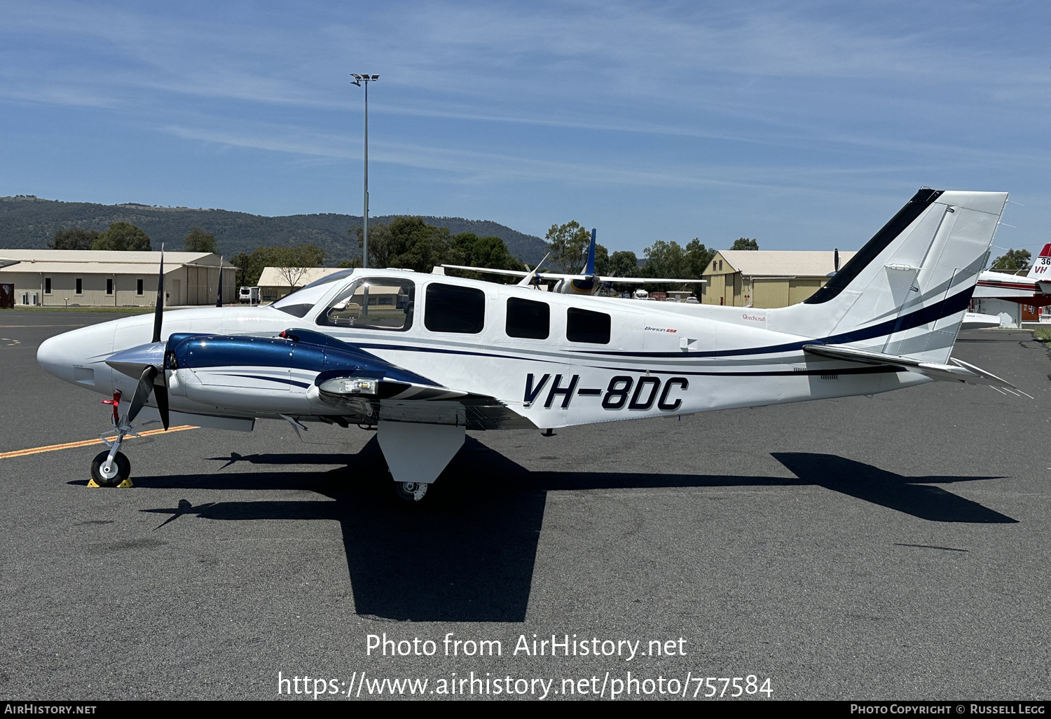 Aircraft Photo of VH-8DC | Textron G58 Baron | AirHistory.net #757584