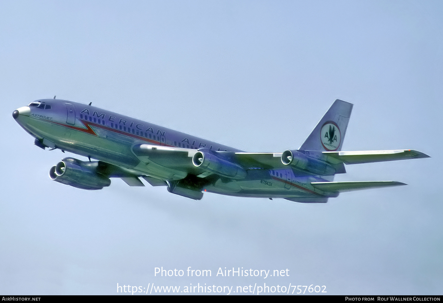 Aircraft Photo of N7543A | Boeing 720-023(B) | American Airlines | AirHistory.net #757602