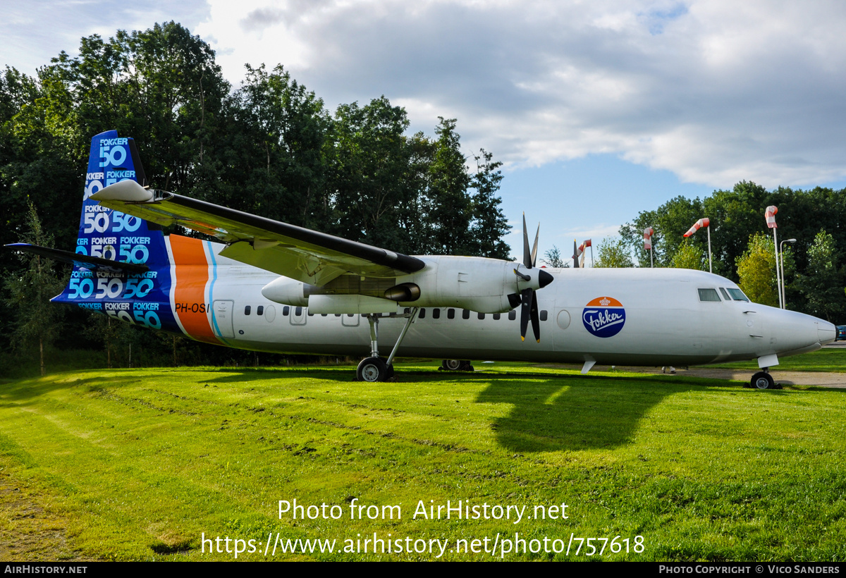 Aircraft Photo of PH-OSI | Fokker 50 | Fokker | AirHistory.net #757618