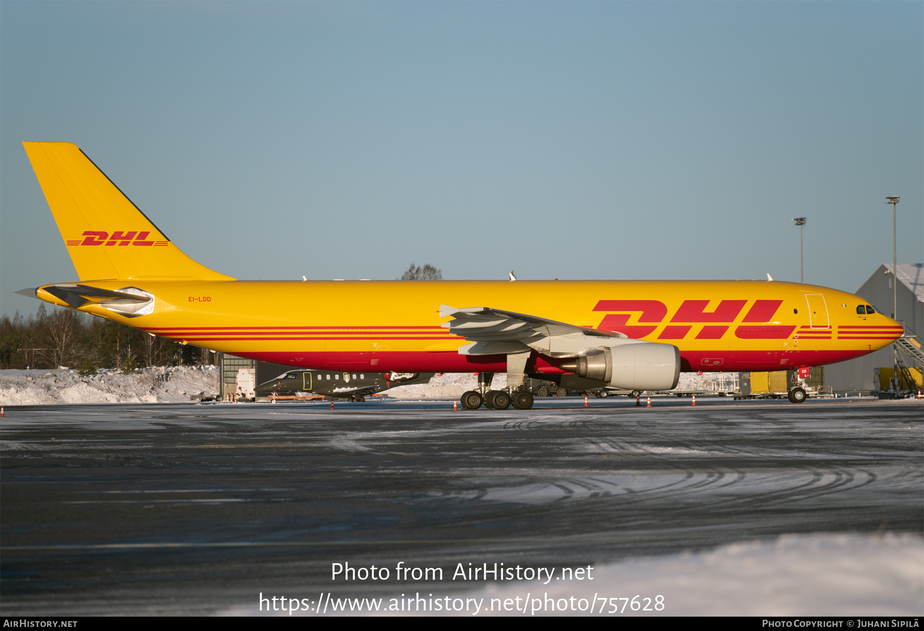 Aircraft Photo of EI-LDD | Airbus A300F4-605R | DHL International | AirHistory.net #757628