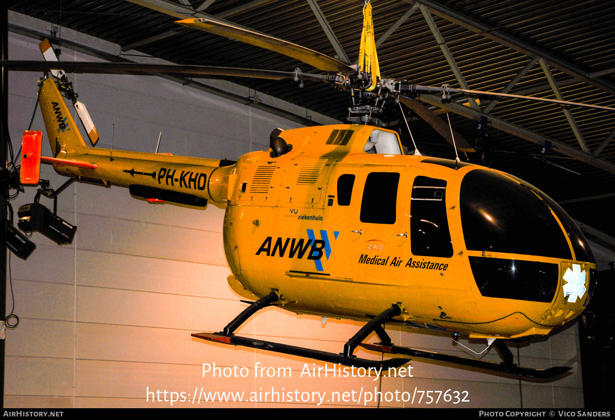 Aircraft Photo of PH-KHD | MBB BO-105CBS-4 | ANWB Medical Air Assistance | AirHistory.net #757632