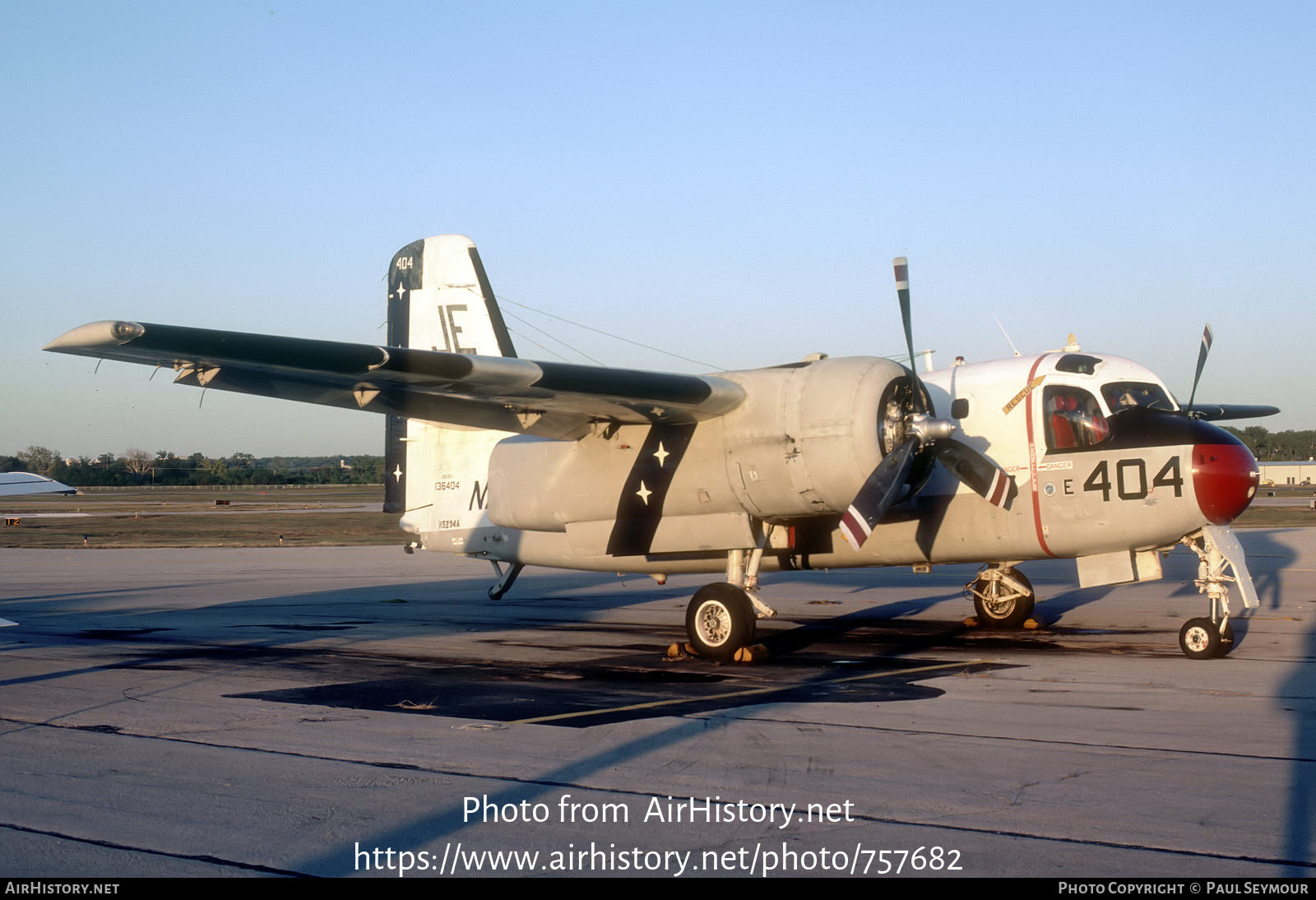 Aircraft Photo of N5234A / 136404 | Grumman US-2B Tracker (G-89) | USA - Navy | AirHistory.net #757682