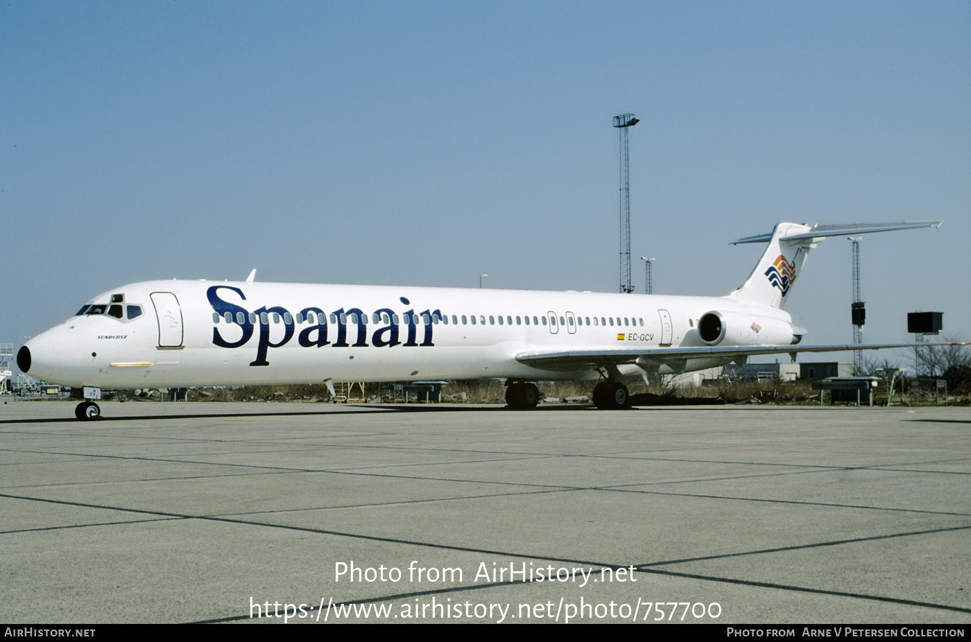 Aircraft Photo of EC-GCV | McDonnell Douglas MD-82 (DC-9-82) | Spanair | AirHistory.net #757700