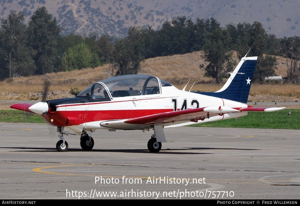 Aircraft Photo of 143 | Enaer T-35A Pillan (ECH-51) | Chile - Air Force | AirHistory.net #757710