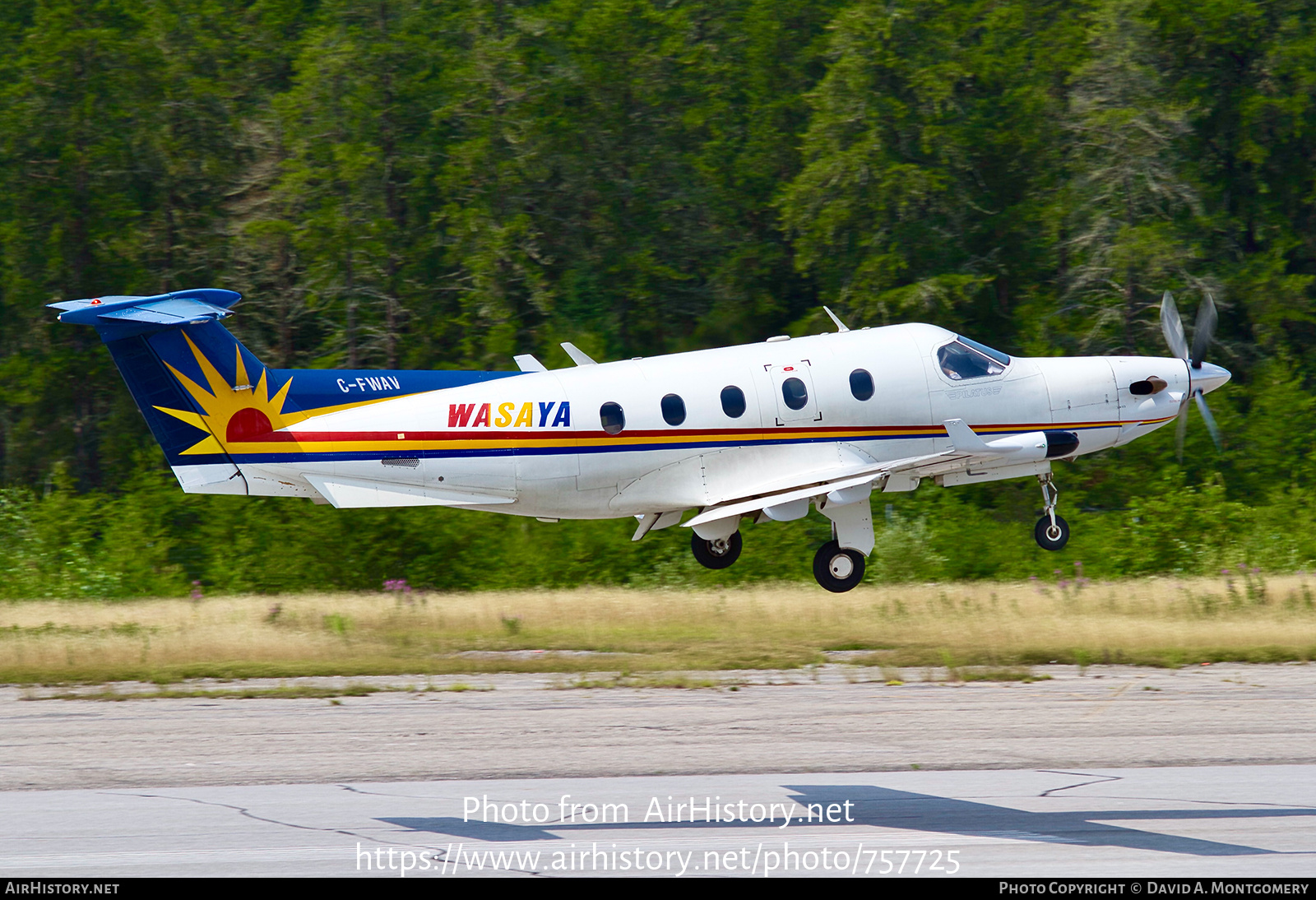 Aircraft Photo of C-FWAV | Pilatus PC-12/45 | Wasaya Airways | AirHistory.net #757725