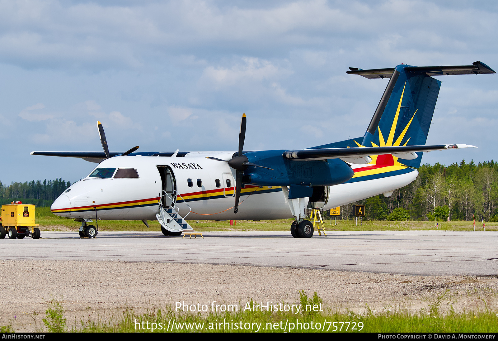 Aircraft Photo of C-FDND | De Havilland Canada DHC-8-102 Dash 8 | Wasaya Airways | AirHistory.net #757729