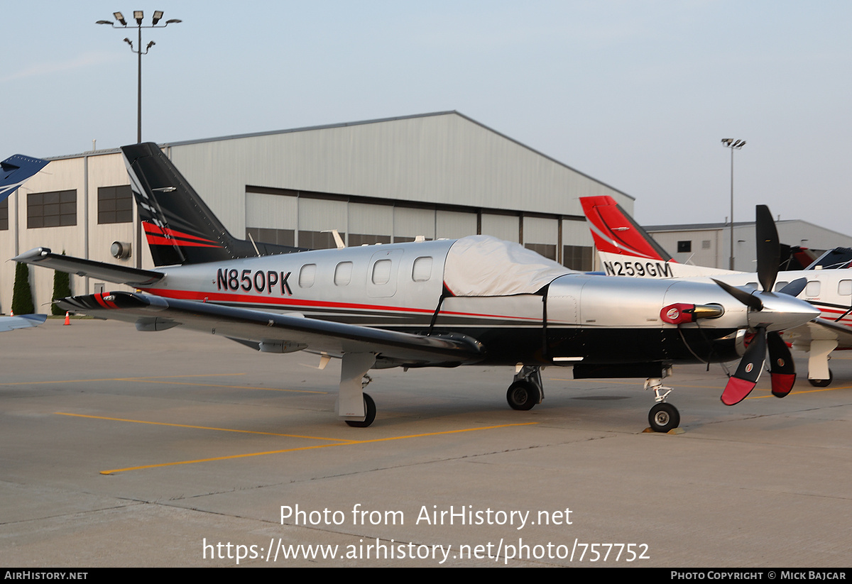 Aircraft Photo of N850PK | Socata TBM-700 | AirHistory.net #757752