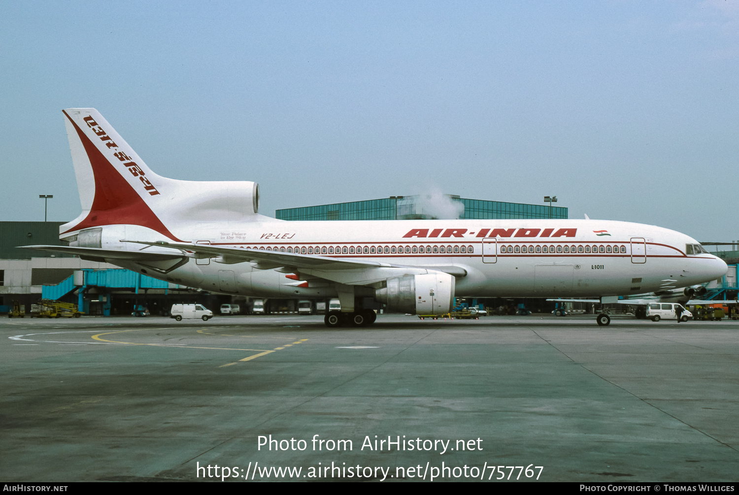 Aircraft Photo of V2-LEJ | Lockheed L-1011-385-3 TriStar 500 | Air India | AirHistory.net #757767