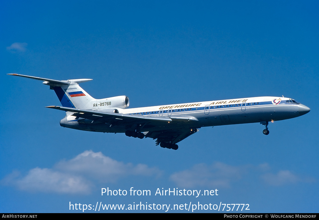 Aircraft Photo of RA-85768 | Tupolev Tu-154M | Orenburg Airlines | AirHistory.net #757772