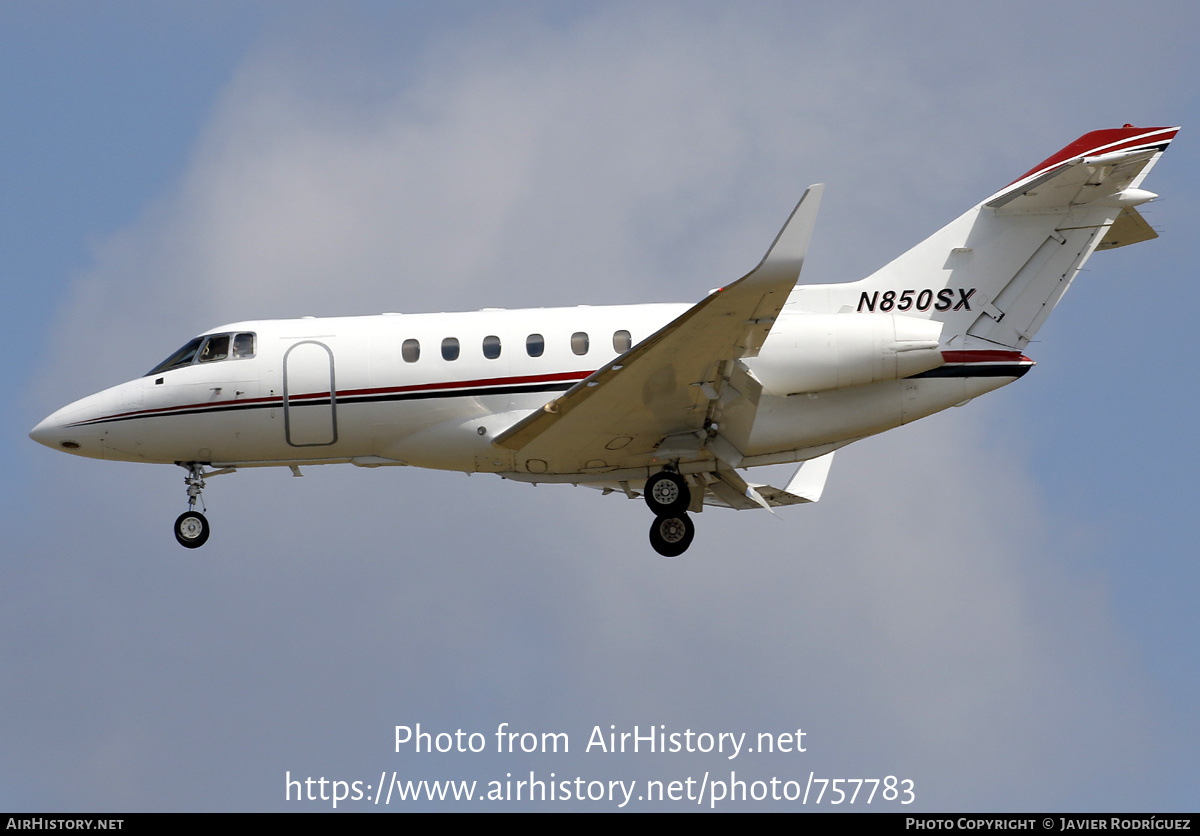 Aircraft Photo of N850SX | British Aerospace BAe-125-800SP | AirHistory.net #757783