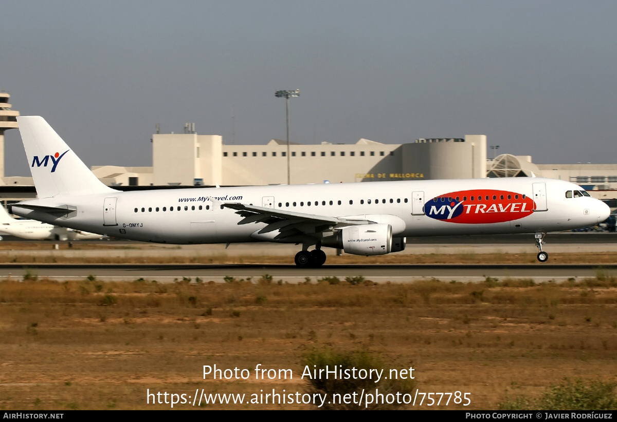 Aircraft Photo of G-OMYJ | Airbus A321-211 | MyTravel Airways | AirHistory.net #757785