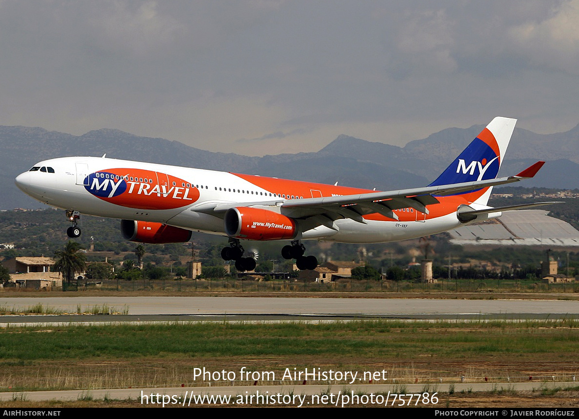 Aircraft Photo of OY-VKF | Airbus A330-243 | MyTravel Airways | AirHistory.net #757786