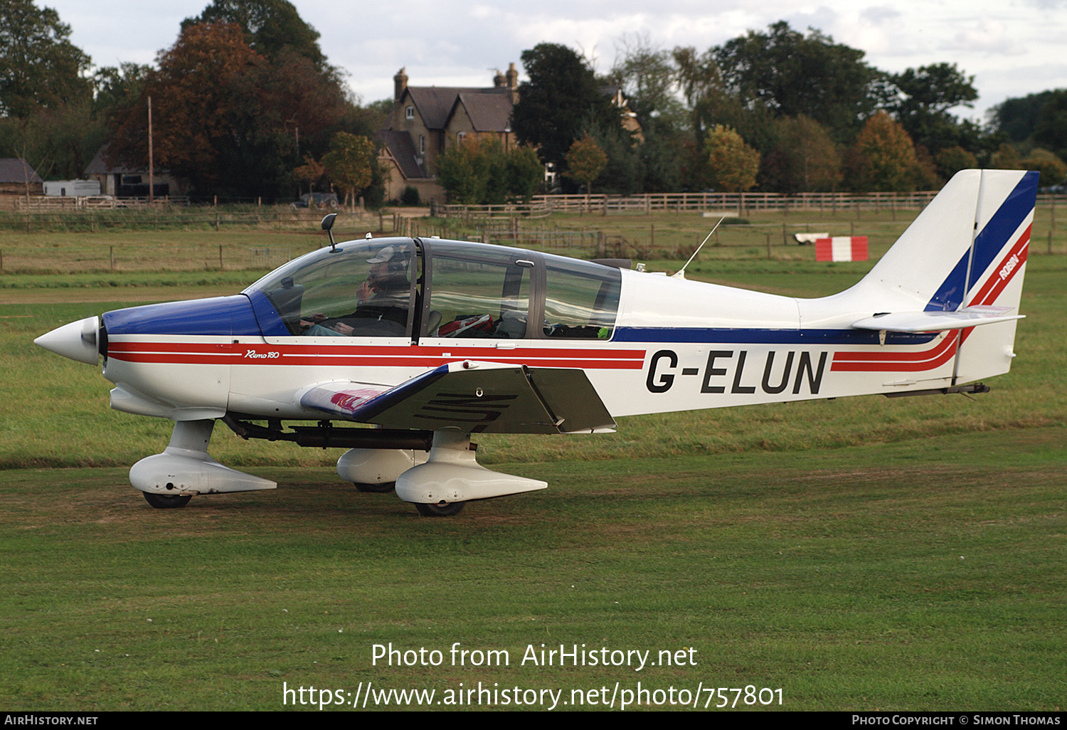 Aircraft Photo of G-ELUN | Robin DR-400-180R Remorqueur | AirHistory.net #757801