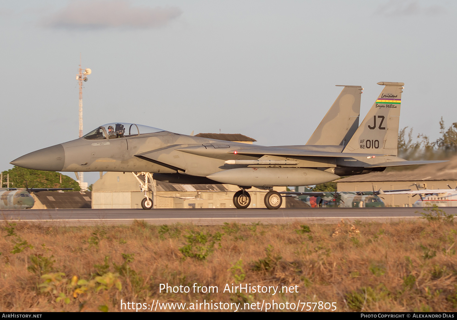 Aircraft Photo of 82-0010 / AF82-010 | McDonnell Douglas F-15C Eagle | USA - Air Force | AirHistory.net #757805