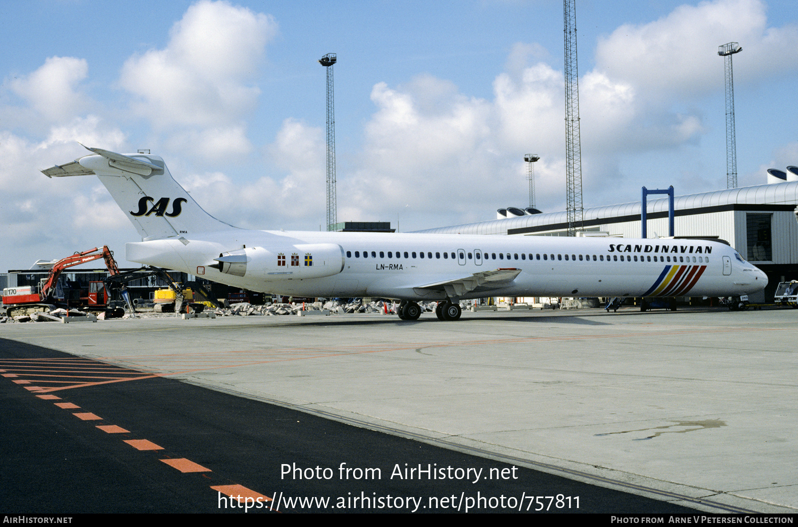 Aircraft Photo of LN-RMA | McDonnell Douglas MD-81 (DC-9-81) | Scandinavian Airlines - SAS | AirHistory.net #757811